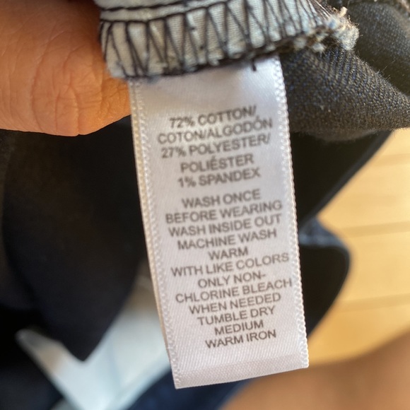 LOFT Curvy Skinny Dark Wash - Picture 6 of 6